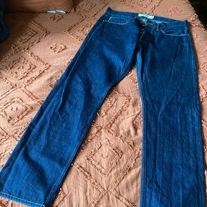 Lucky Legend made in USA button fly jeans. 33W 32L
